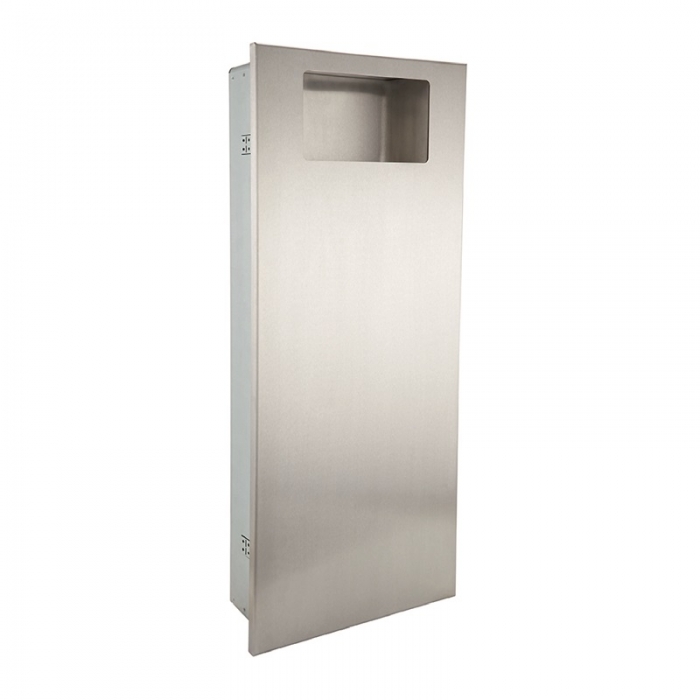 Prestige Slimline Recessed Bin 18 Litre RECBINMBS