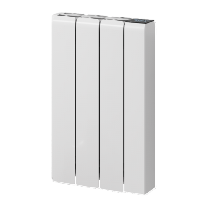 Aron Wifi Electric Panel Radiator H570 x W360mm - White Aluminium