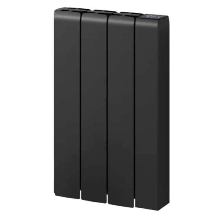 Aron Wifi Electric Panel Radiator H570 x W360mm - Black Aluminium