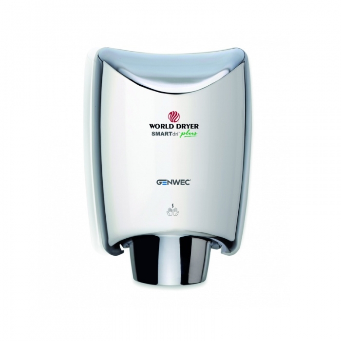 Genwec World SMARTdri Polished Chrome Hand Dryer 