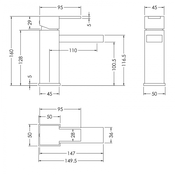 Nuie Sanford Mono CAD