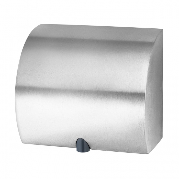 Shell Brushed Stainless Steel 1150W Automatic Hand Dryer front image - HD1AK2