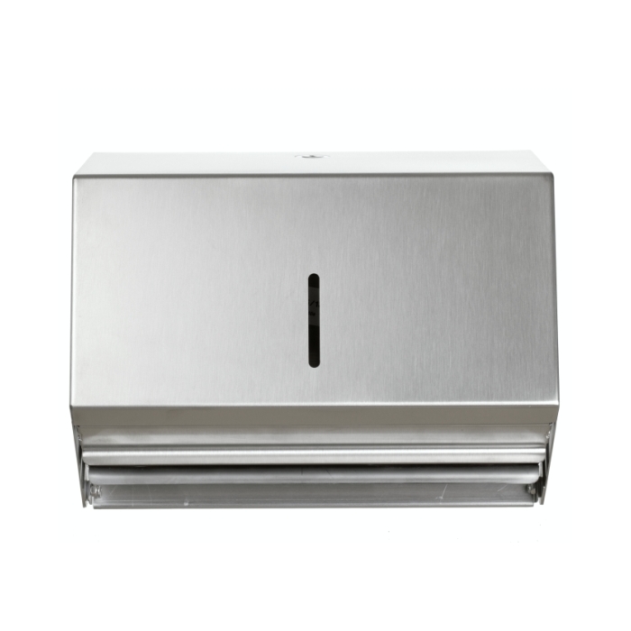 Prestige Plasma Stainless Steel Mini Paper Towel Dispenser front