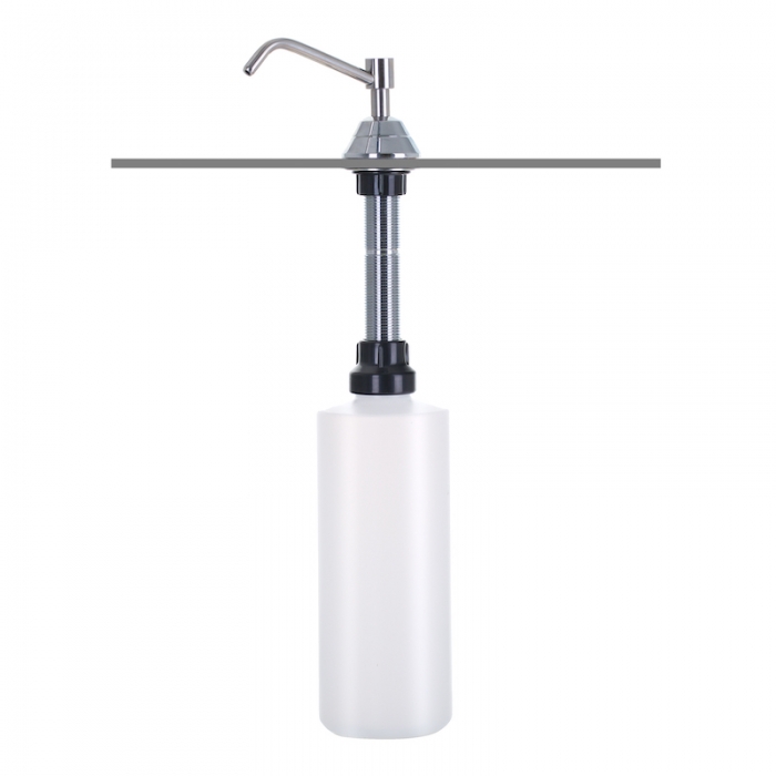 Classic Vanity Top Chrome Soap Dispenser 1000ml 