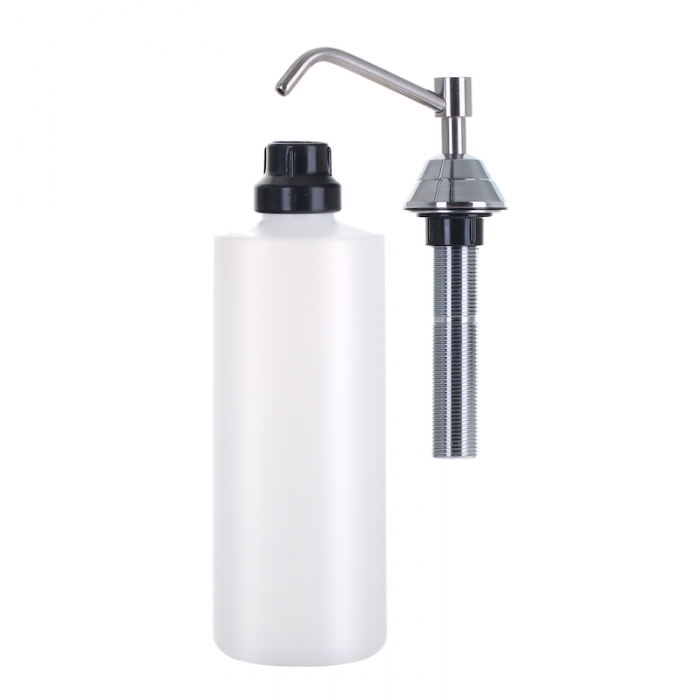 Classic Counter Top Chrome Soap Dispenser 