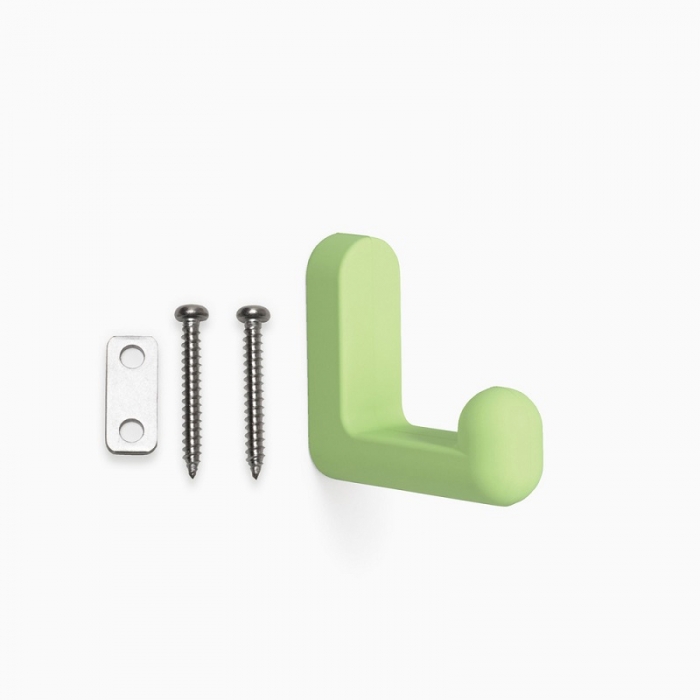 Sugatsune Silicone Hook Light Green