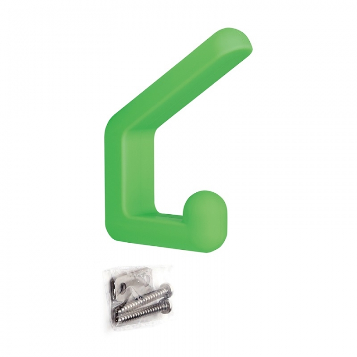 Green Silicone Double Hook