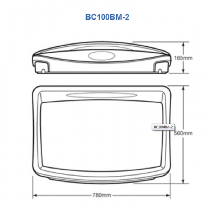 Dolphin Counter Top Nappy Baby Changing Unit