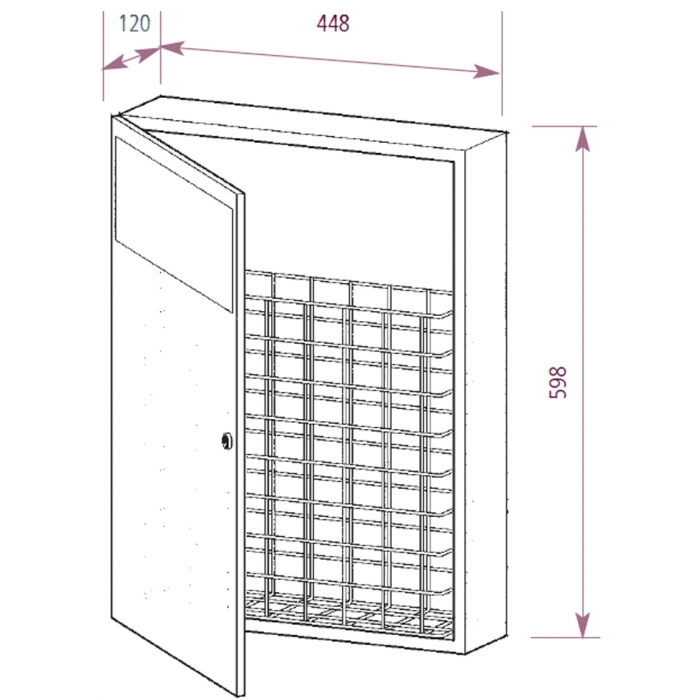  Flame Retardant Waste Bin Surface Mounted Stainless Steel