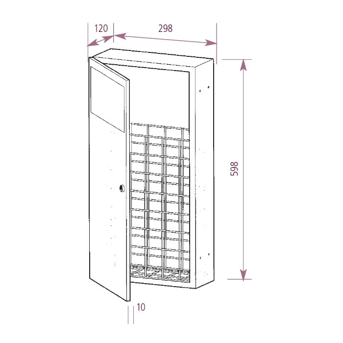 Prestige Recessed Waste Bins
