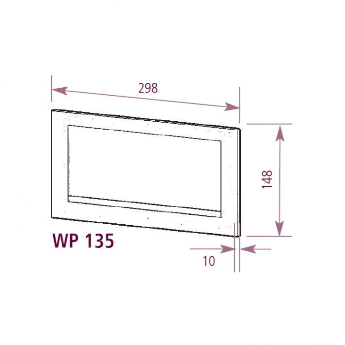 WP135 Dimensions