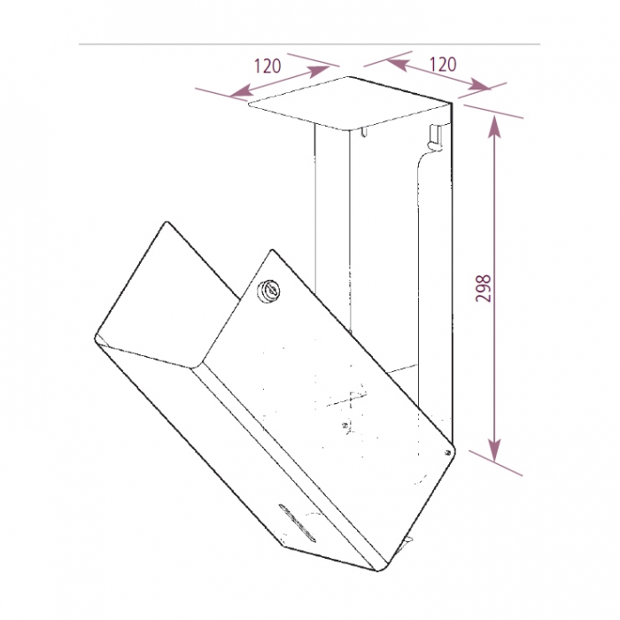 Prestige Bulk Pack Toilet Tissue Dispenser - WP169  Drawing