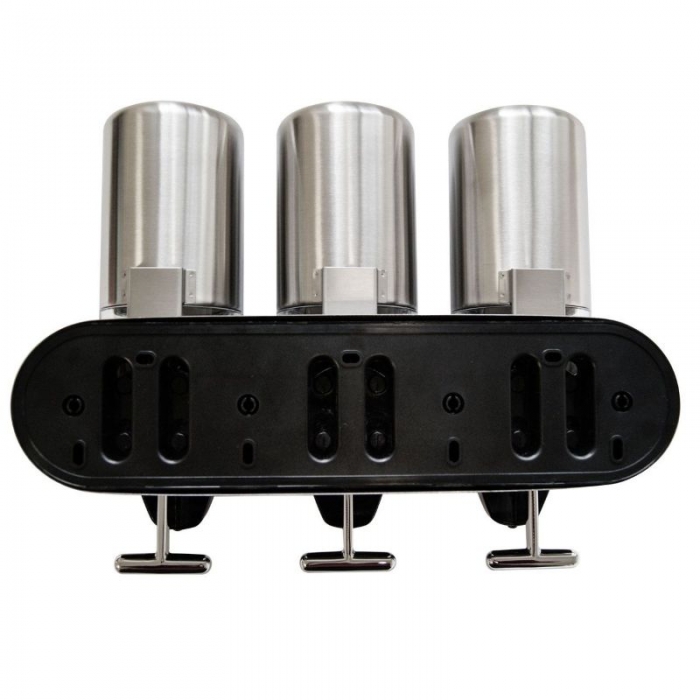 Prestige Stainless Steel Lockable Shower Soap Dispensers