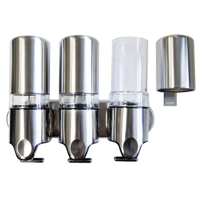 Prestige Stainless Steel Lockable Shower Soap Dispensers