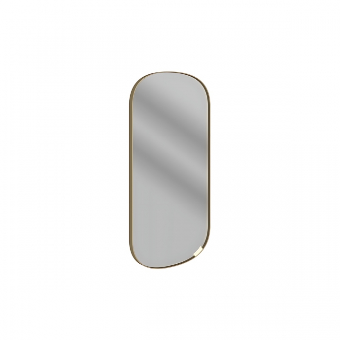 Yorvik 800mm x 400mm Oblong Mirror - Brushed Bronze CNPW109006
